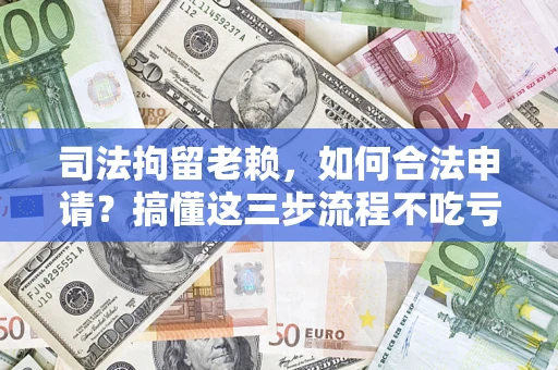 济南司法拘留老赖，如何合法申请？搞懂这三步流程不吃亏！