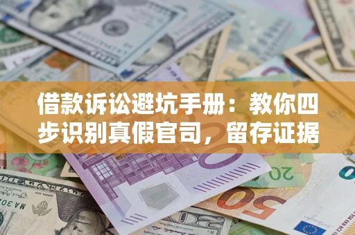 济南借款诉讼避坑手册：教你四步识别真假官司，留存证据不踩雷