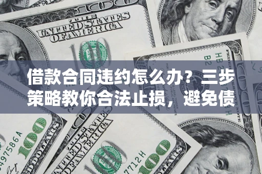 济南借款合同违约怎么办？三步策略教你合法止损，避免债务危机升级