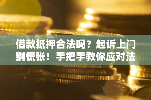 济南借款抵押合法吗？起诉上门别慌张！手把手教你应对法律程序